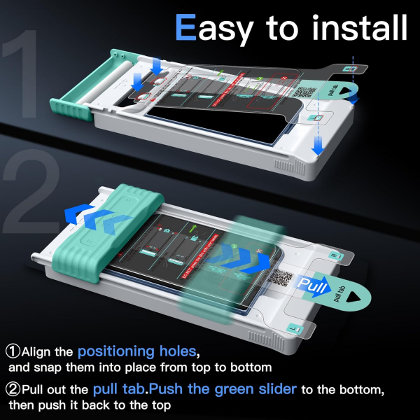 JETech iPhone Duo �n Ekran Koruyucu (2 Adet)