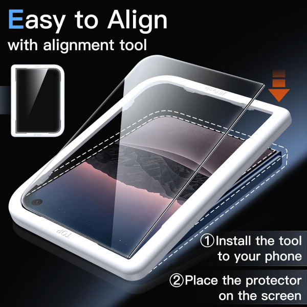 JETech iPhone Duo �n Ekran Koruyucu (3 Adet)