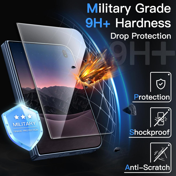 JETech iPhone Duo �n Ekran Koruyucu (3 Adet)