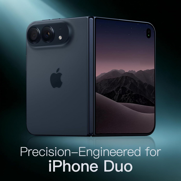 JETech iPhone Duo Vegan Deri K�l�f -Black