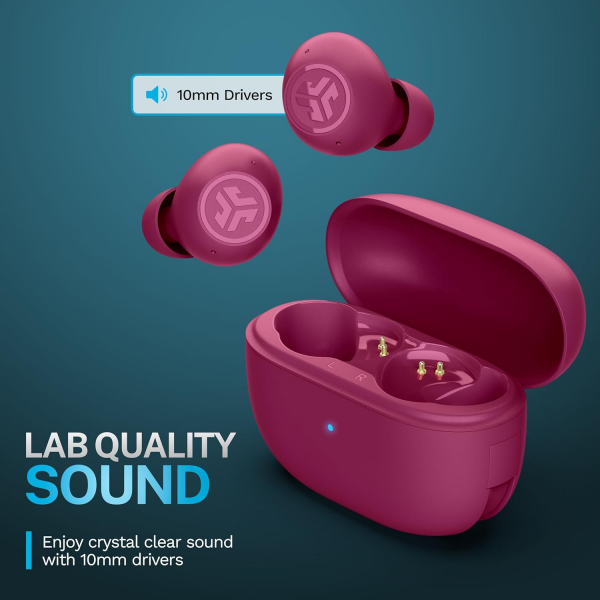 JLab Go Pop ANC Bluetooth Kulak i Kulaklk-Fuchsia