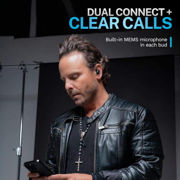 JLab Go Pop ANC Bluetooth Kulak i Kulaklk-Black