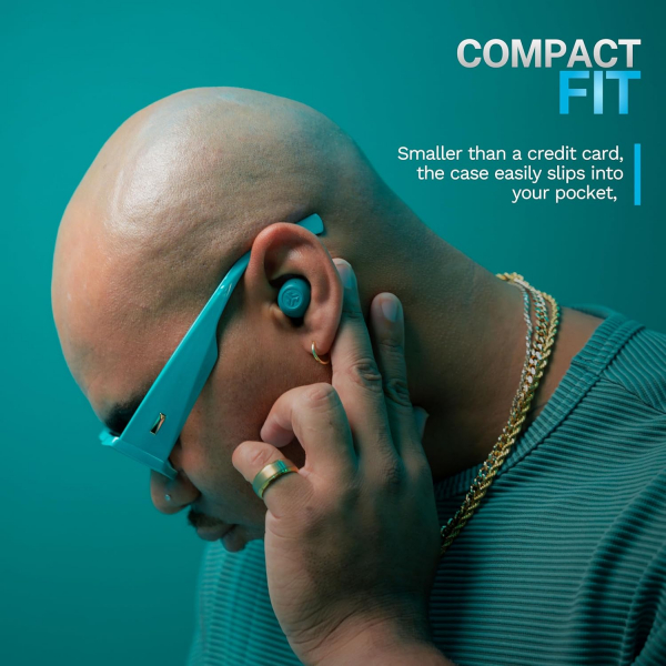 JLab Go Pop ANC Bluetooth Kulak i Kulaklk-Teal