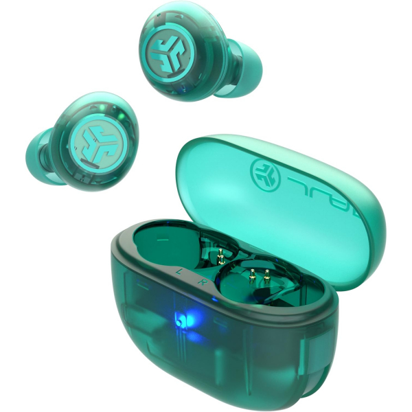 JLab Go Pop ANC Bluetooth Kulak i Kulaklk-Transparent Teal