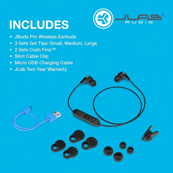 JLab Audio JBuds Pro Bluetooth Kulaklk -Black