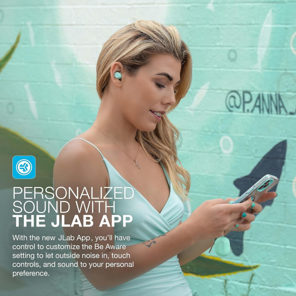 JLab JBuds Mini Bluetooth Kulak i Kulaklk-Green