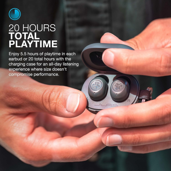 JLab JBuds Mini Bluetooth Kulak i Kulaklk-Sage