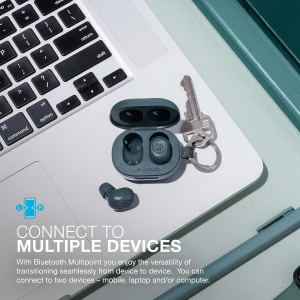 JLab JBuds Mini Bluetooth Kulak i Kulaklk-Sage
