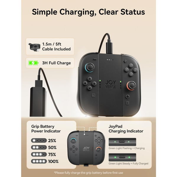 JSAUX Nintendo Switch 2 ��in �arj Tutaca��