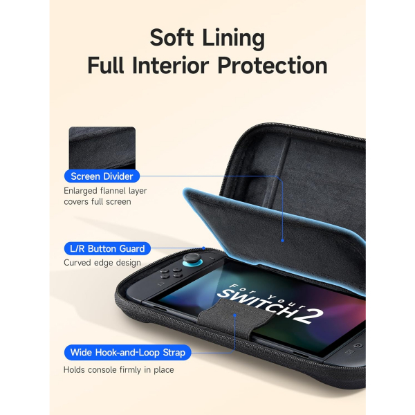 JSAUX Nintendo Switch 2 �nce Ta��ma �antas�