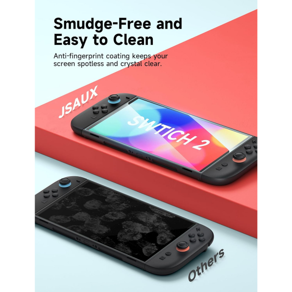 JSAUX Nintendo Switch 2 Mat Ekran Koruyucu (3 Adet)