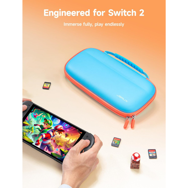 JSAUX Nintendo Switch 2 Tama antas-Blue