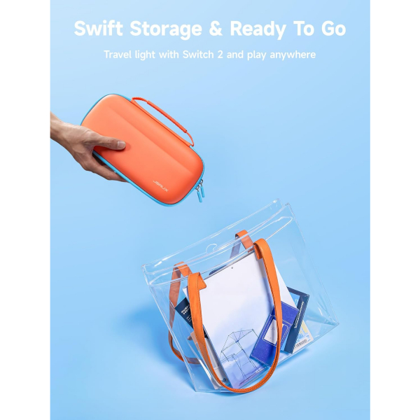 JSAUX Nintendo Switch 2 Tama antas-Orange