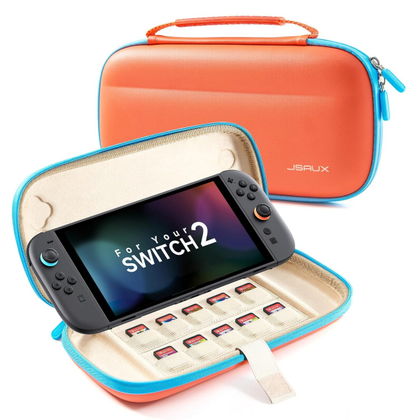 JSAUX Nintendo Switch 2 Tama antas-Orange