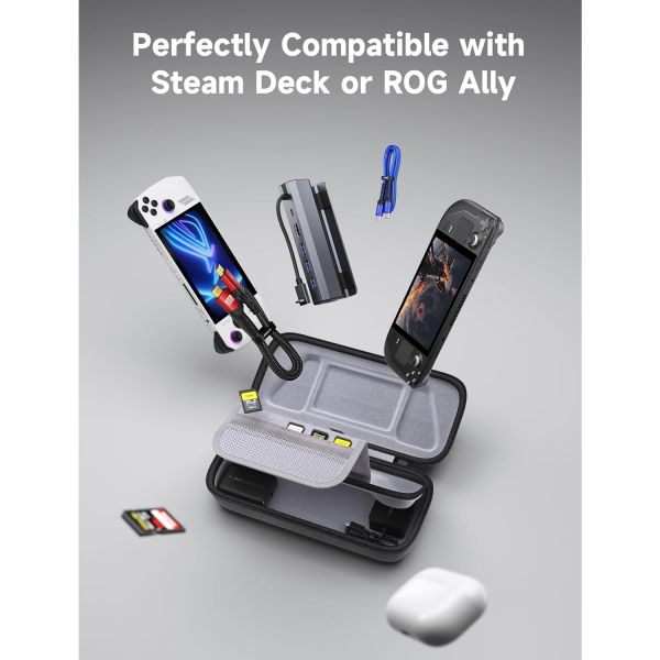 JSAUX Nintendo Switch 2/Steam Deck Tama antas