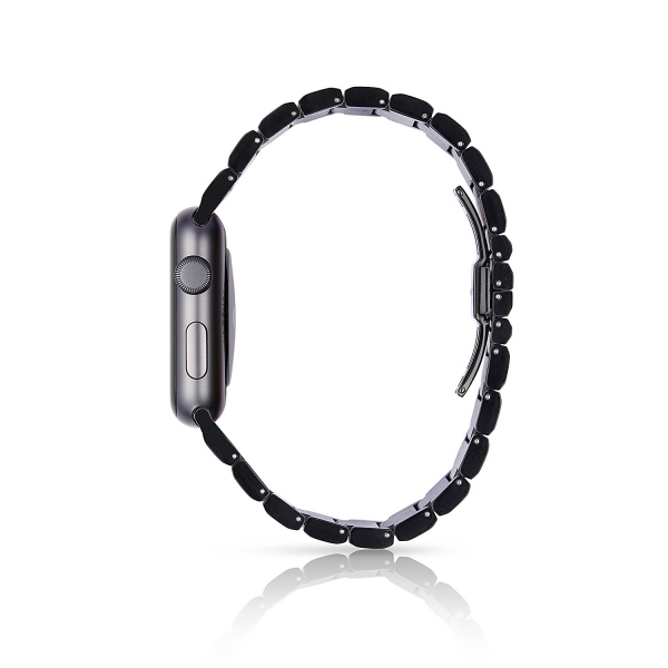 JUUK Apple Watch Ruby Ligero Kay (42mm)-Polished Obsidian Black
