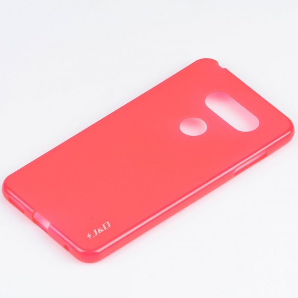 J And D LG V30 Bumper Klf-Red