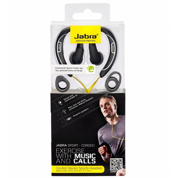 Jabra Sport Profesyonel Stereo Kablolu Kancal Kulaklk