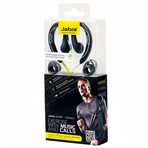Jabra Sport Profesyonel Stereo Kablolu Kancal Kulaklk