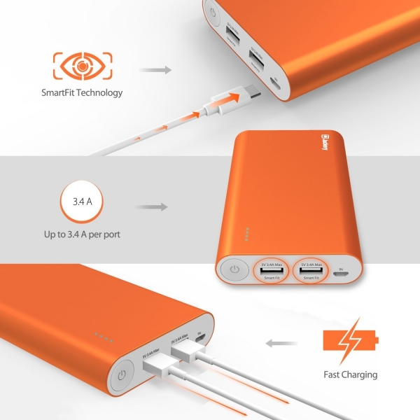 Jackery Titan Tanabilir Batarya (20100 mAh)-Orange