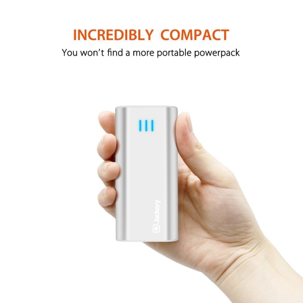 Jackery Ultra Kompakt Tanabilir Batarya (6000 mAh)-Silver