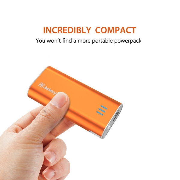 Jackery Ultra Kompakt Tanabilir Batarya (6000 mAh)-Orange