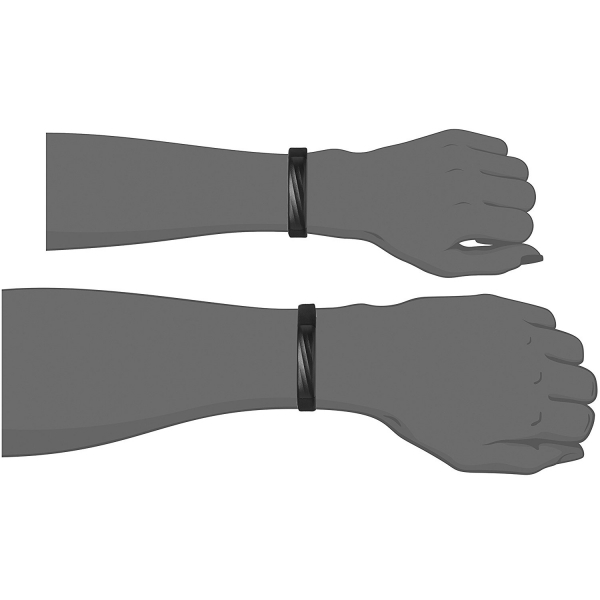 Jawbone UP3 Nab�z, Aktivite, Uyku �zleyici Ak�ll� Bileklik (Black Twist)