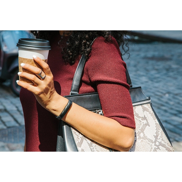 Jawbone UP3 Nab�z, Aktivite, Uyku �zleyici Ak�ll� Bileklik (Black Twist)