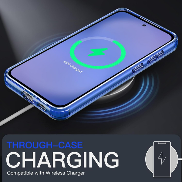 JeTech Samsung Galaxy S25 FE effaf Klf -Navy Blue