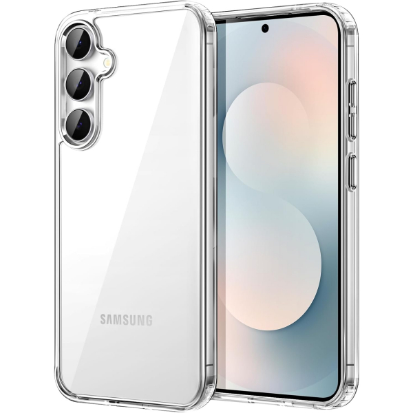 JeTech Samsung Galaxy S25 FE effaf Klf -Clear