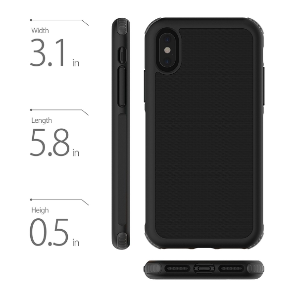 Just Mobile iPhone X Bumper Klf-Black