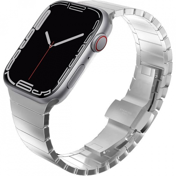 KADES Apple Watch Paslanmaz �elik Kay��-Silver