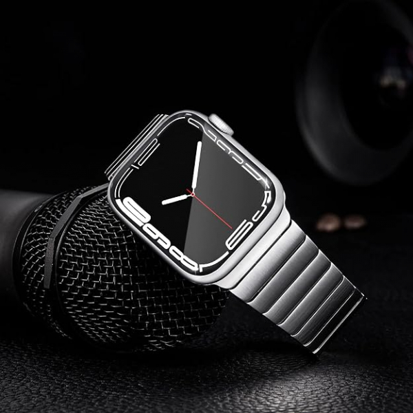 KADES Apple Watch Paslanmaz �elik Kay��-Silver