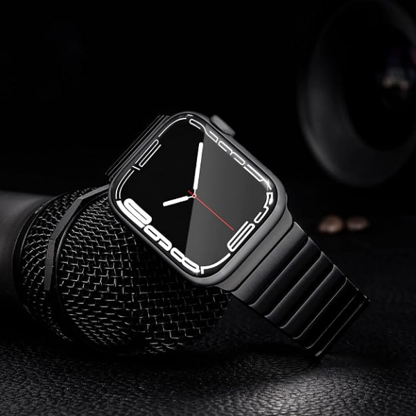 KADES Apple Watch Paslanmaz �elik Kay��-Black