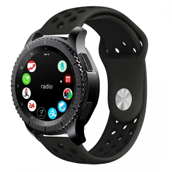 KADES Samsung Gear S3 Soft Kay (Large)-Coffee Black