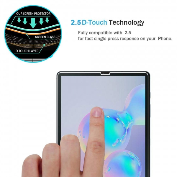 KATIAN Samsung Galaxy Tab S6 Cam Ekran Koruyucu(10.5 in)(2 Adet)