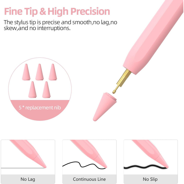 KBCASE iPad Uyumlu Stylus Kalem-Pink