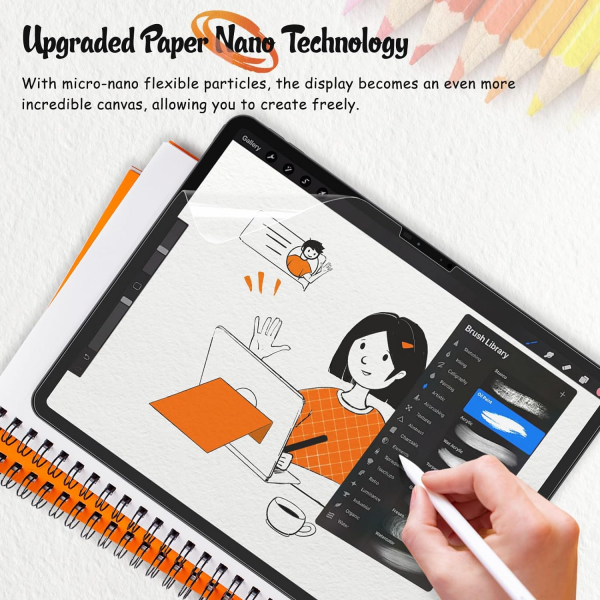 KCT Paperfeel iPad Pro Ekran Koruyucu (13 in)