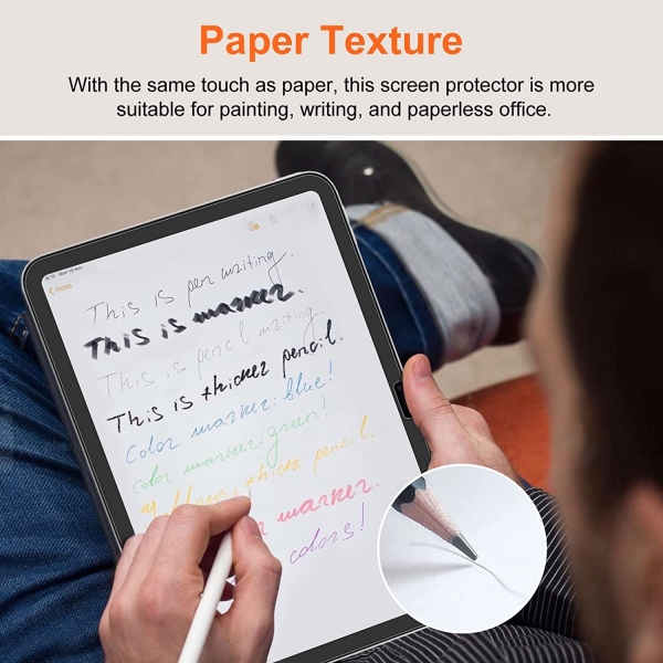 KCT Paperfeel Serisi iPad 10.Nesil Ekran Koruyucu(10.9 in)(2 Adet)
