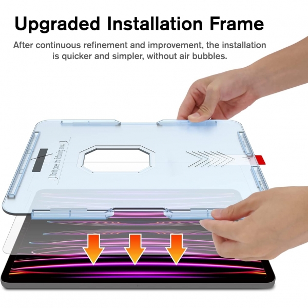 KCT Paperfeel Serisi iPad Pro Temperli Cam Ekran Koruyucu(11 in)