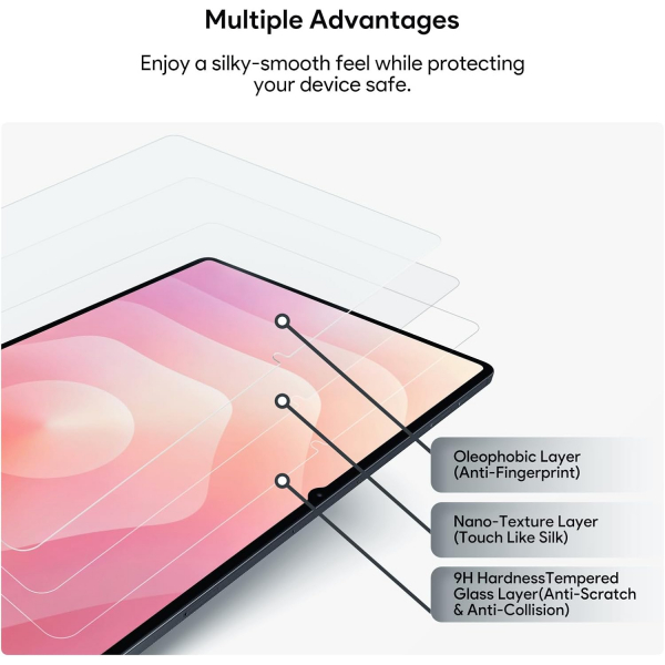 KCT Samsung Galaxy Tab S11 Ultra Mat Ekran Koruyucu