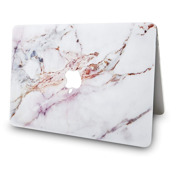 KECC MacBook Air Kapak Klf (Retina 13.3 in)(2018)-White Marble 4