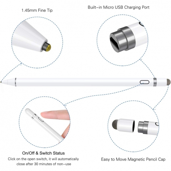 KECOW iOS ve Android Uyumlu Stylus Kalem