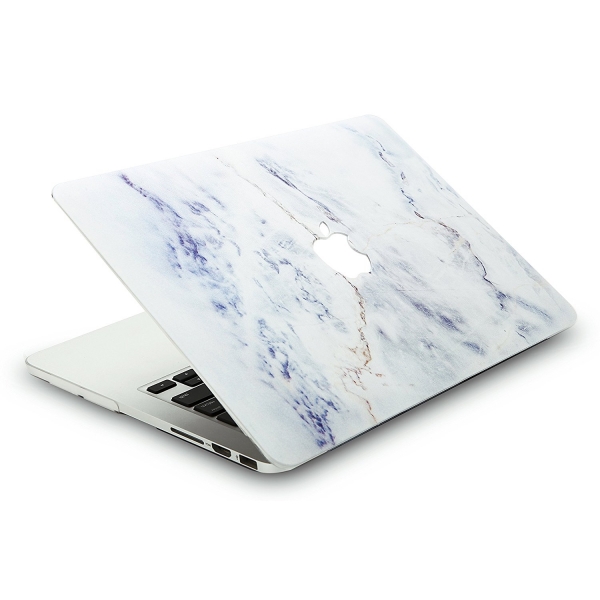 KEC MacBook Air Kapak Klf (13.3 in)-White Marble 3