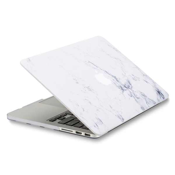 KEC MacBook Air Kapak Klf (13.3 in)-White Marble 