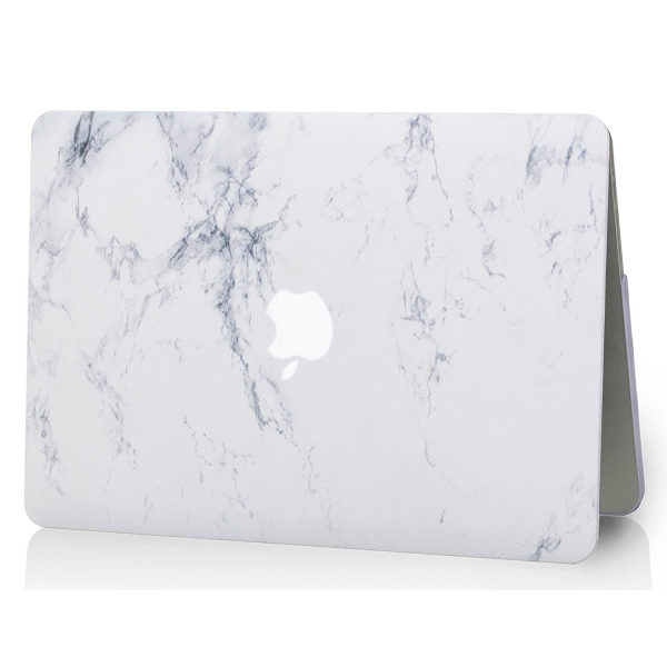 KEC MacBook Air Kapak Klf (13.3 in)-White Marble 