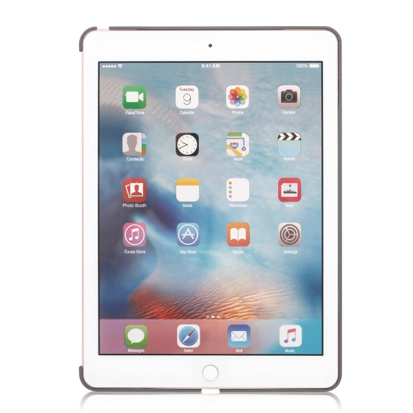 KHOMO Apple iPad Klf (9.7 in)-Charcoal Gray 