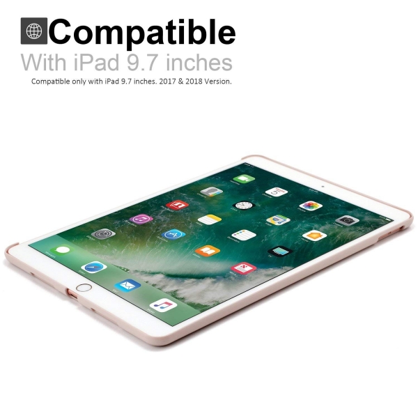 KHOMO Apple iPad Klf (9.7 in)-Pink Sand