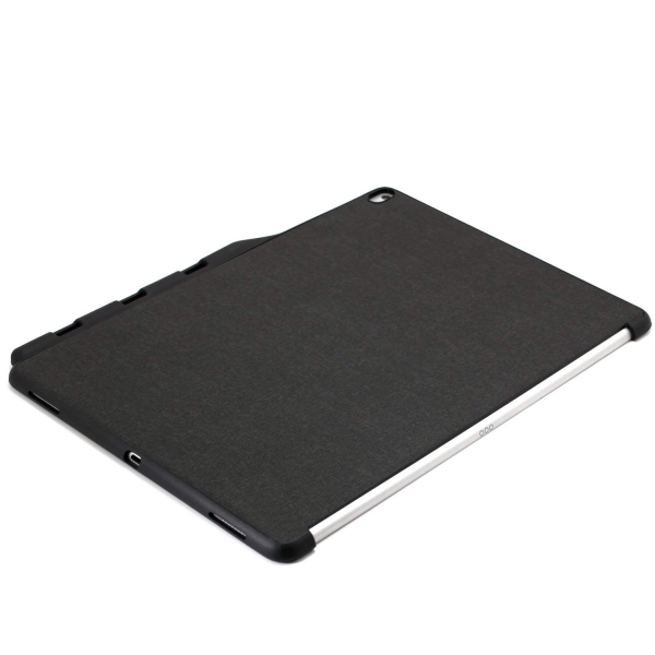 KHOMO iPad Pro Kalem Blmeli Klf (12.9 in)-Twill Gray