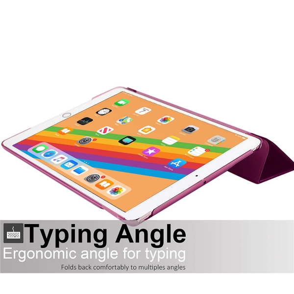 KHOMO iPad Kılıf (10.2inç)(7.Nesil)-Purple